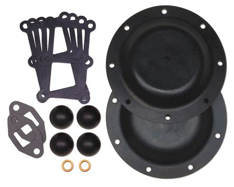 SANDPIPER Pump Repair Kit, Buna, Fits Brand Sandpiper, For Use With Grainger Item Number 15U521 ...