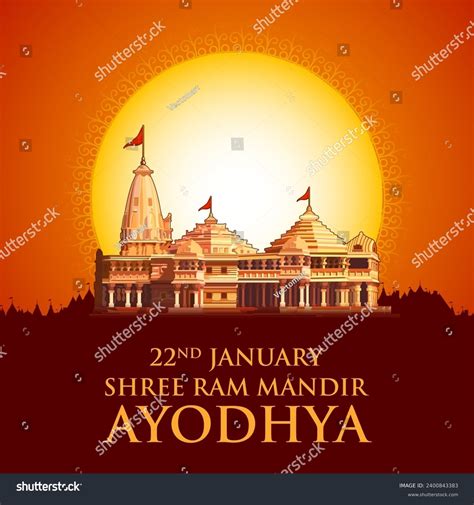 Ram Mandir Vector: Over 681 Royalty-Free Licensable Stock Illustrations ...