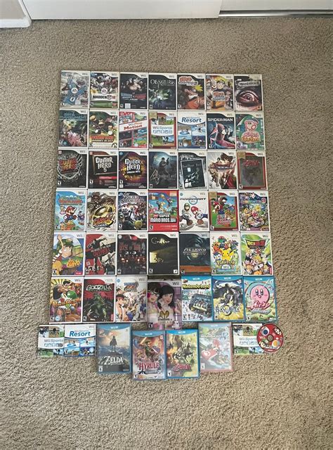 Authentic Nintendo Wii Video Games Collection PICK & CHOOSE Your Favorites - Etsy