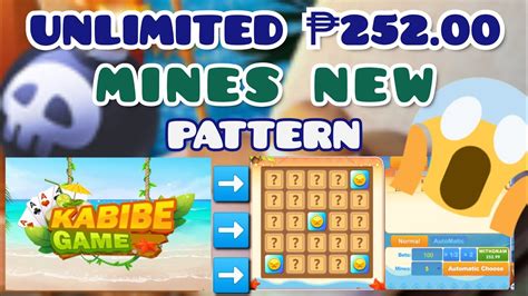 KABIBE GAME NEWEST PATTERN ON MINES | ₱252 CASH OUT ON GCASH - YouTube