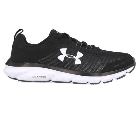 Under Armour Women's UA Charged Assert 8 Shoe - Black/White | Catch.co.nz