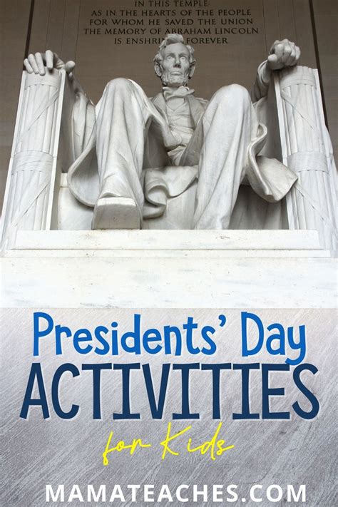 10 Presidents' Day Activities - Mama Teaches