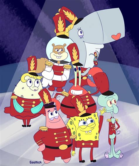 Spongebob ll Band Geeks by Geellick on DeviantArt | Spongebob drawings ...