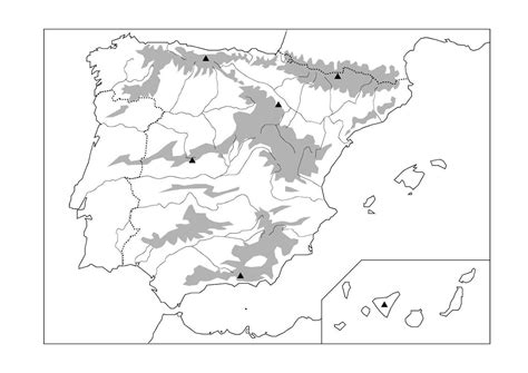 Biblioteca de Alejandría 3.0: Mapa físico de la península Ibérica