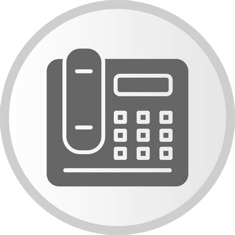 Office Phone Vector Icon 16003638 Vector Art at Vecteezy