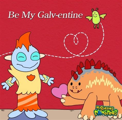 msm valentines official art 2023 | Singing monsters, Monster, Monster board