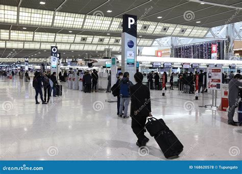 Tokyo Narita Airport editorial stock photo. Image of asia - 168620578