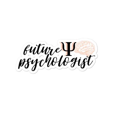 Future Psychologist Bubble-free Stickers - Etsy | Psychologist quotes ...