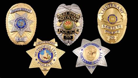 Buy Police Badges for Sale | Custom Police Officer Badges New Mexico