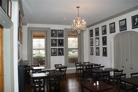 The Dining Room at Governor's Cafe, On the Wall a picture of every ...