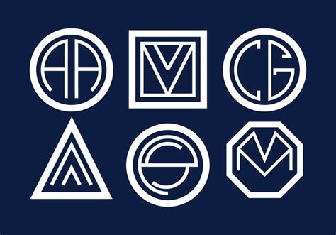 Monograms Vector - Download Free Vector Art, Stock Graphics & Images