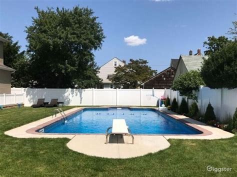 Large Yard with Heated In-Ground Pool | Rent this location on Giggster