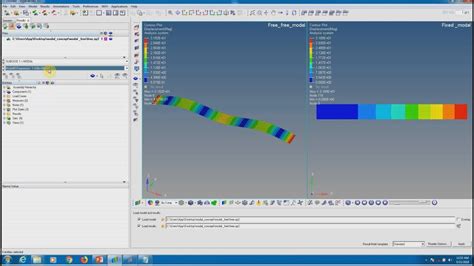 Guidelines to Modal Analysis and setup using hypermesh For Nastran - YouTube