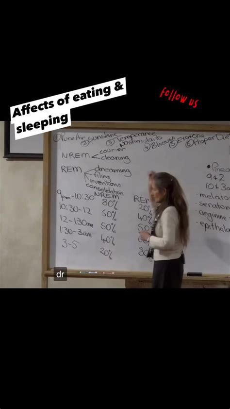 Barbara O’Neill talks about eating and the affects it has on your sleep ...