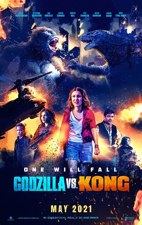 Godzilla vs Kong fan poster | Godzilla | Know Your Meme