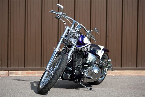 "Custom Harley Davidson chopper" by Martyn Franklin | Redbubble