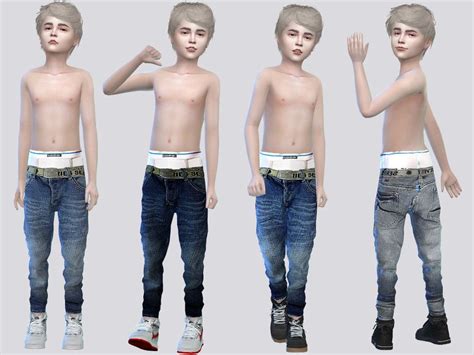 McLayneSims' Overload Jeans Kids | Sims 4 cc kids clothing, Sims 4 toddler clothes, Sims 4 teen