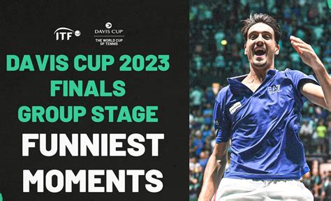 FUNNIEST Moments | Davis Cup 2023 Finals Group Stage - VCP Tennis