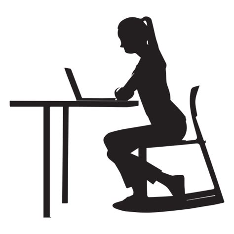 Woman sitting at desk silhouette #AD , #Paid, #Ad, #sitting, #desk, #silhouette, #Woman | Man ...