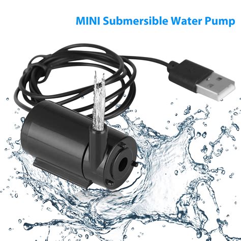 EEEkit Submersible Water Pump - Low Quiet Mini Small Fountain Pump for Fish Tank, Pond, Wave ...