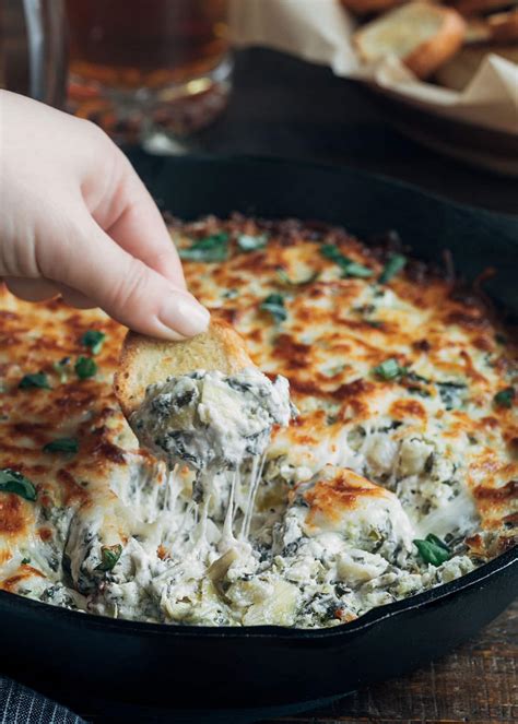 Baked Spinach Artichoke Dip Recipe With Cream Cheese | Deporecipe.co