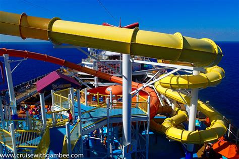 Cruise Ships Water Slides Review – cruise with gambee