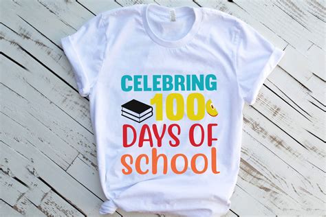 100 celebring days of school | Graphics ~ Creative Market