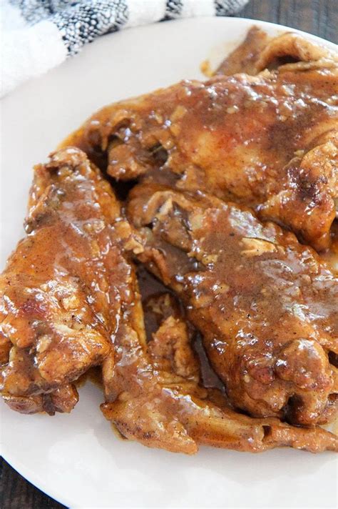 Instant Pot Smothered Turkey Wings | Recipe | Baked turkey wings, Pressure cooker turkey ...