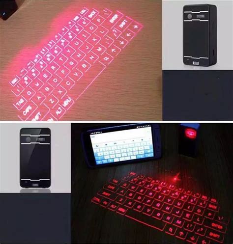 Laser Projection Keyboard Bluetooth Wireless Virtual Projection ...