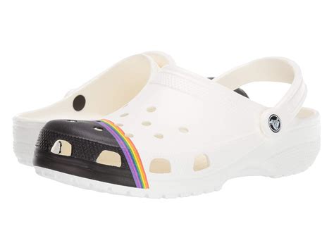 Crocs™ Classic Rainbow Clog in White - Lyst