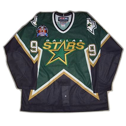 Third String Goalie: 1998-99 Dallas Stars Mike Modano Jersey