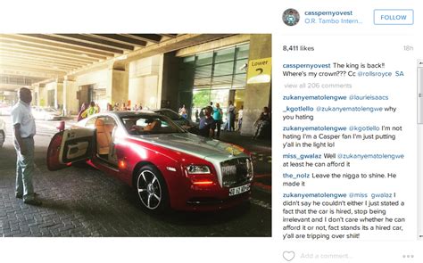 Cassper Nyovest Rolls Royce Car Owned By Euphonik?