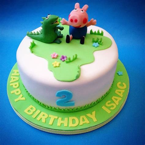 Pin on peppa pig cake