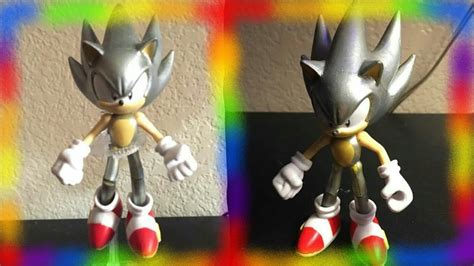 How to make a custom Hyper Sonic action figure - YouTube