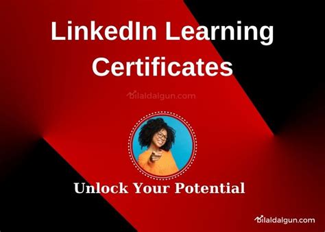 LinkedIn Learning Certificates: Unlock Your Potential