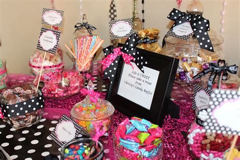 a table topped with lots of candy and candies