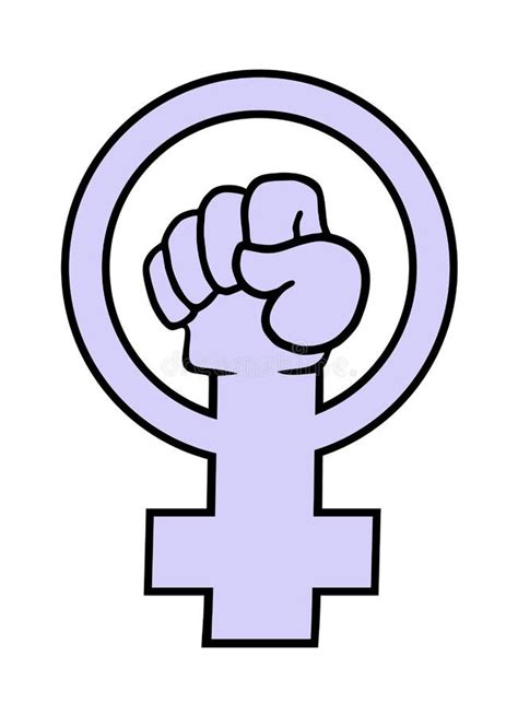 Female power symbol stock vector. Illustration of hand - 111751166