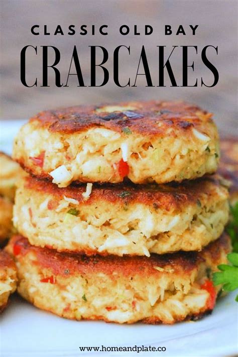 Classic Old Bay Crab Cakes - FoodVox.com