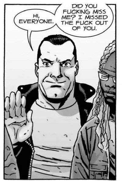 Once you go Negan, you never go back. | Negan comics, Walking dead comic negan, Negan twd comic