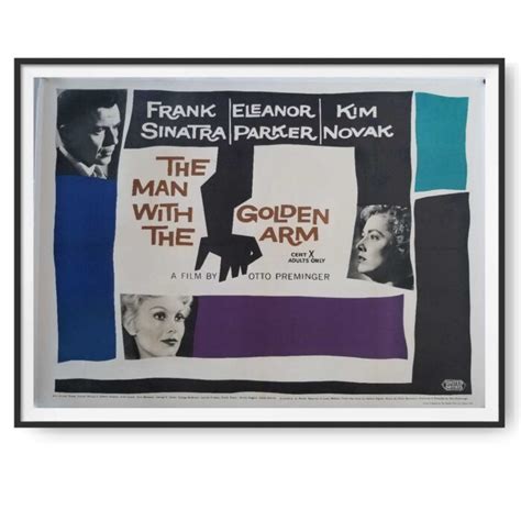 The Man with the Golden Arm (1955) Original UK Quad Poster - Cinema Poster Gallery