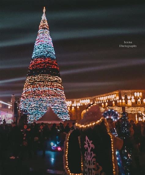 Christmas Tree in Yerevan в 2023 г | Армения