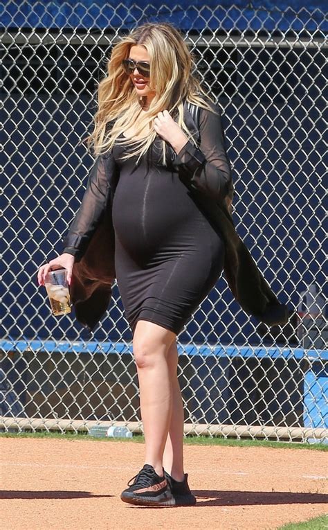 Sporty Spice from Khloe Kardashian's Pregnancy Pics | E! News