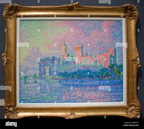 Paris, France - Detail, Post-Impressionism Painting Inside of Orsay ...