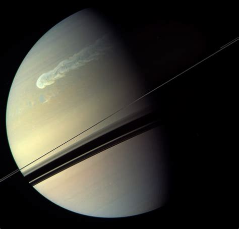 Saturn's northern storm on 4 February 2011 | The Planetary Society