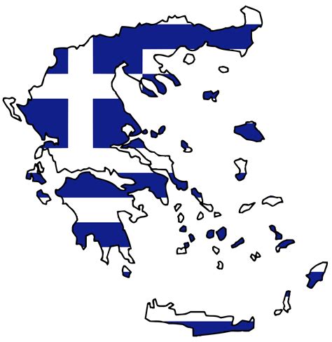 Greece Flag Map | Greece map, Greek flag, Greece flag