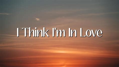 Kat Dahlia - I Think I'm In Love (Lyrics) - YouTube