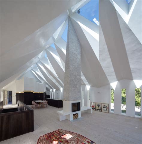 Craftworks insert a faceted Modern Gothic roof into abandoned chapel | Modern gothic ...