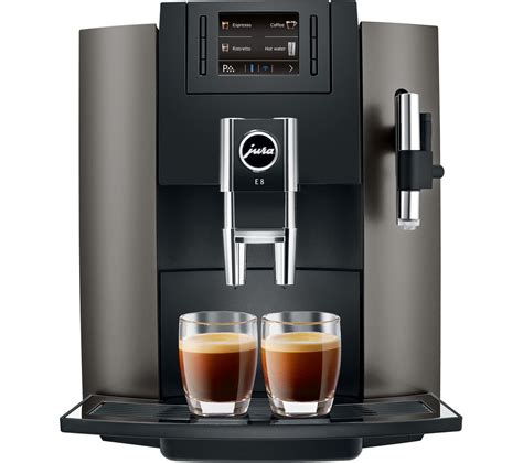 JURA E8 Bean to Cup Coffee Machine Specs