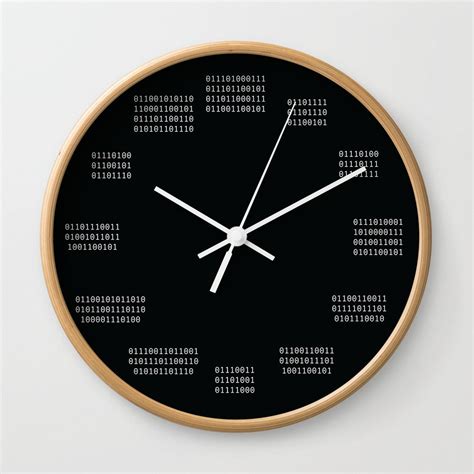 Binary Clock Wall Clock by iamhyphenated | Clock, Wall clock, Binary