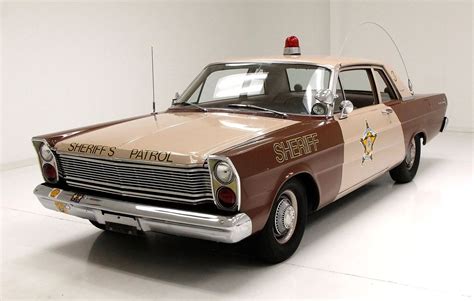 1965 Ford Custom 500 Sheriff's Patrol Car For Sale